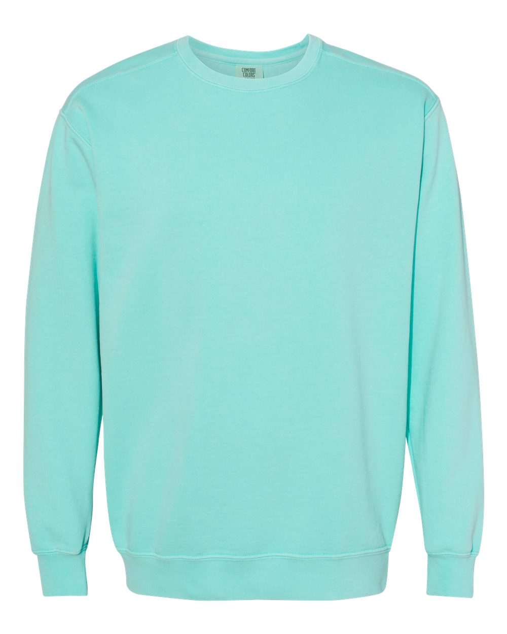 Blank Elevated crewneck in Chalky Mint
