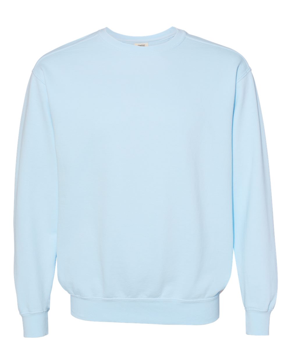 Blank Elevated crewneck in Chambray