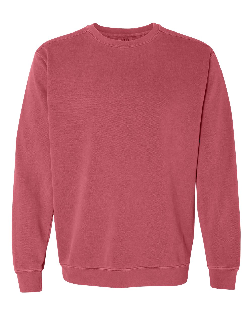 Blank Elevated crewneck in Crimson