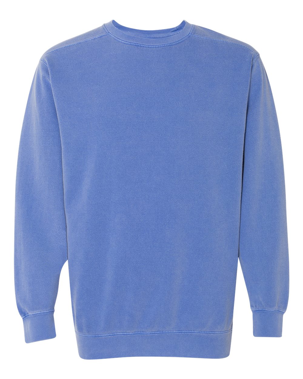Blank Elevated crewneck in Flo Blue