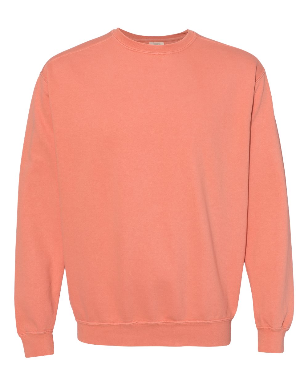 Blank Elevated crewneck in Terracotta