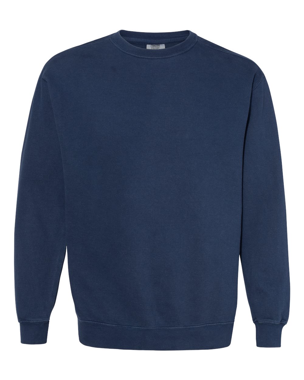 Blank Elevated crewneck in True Navy