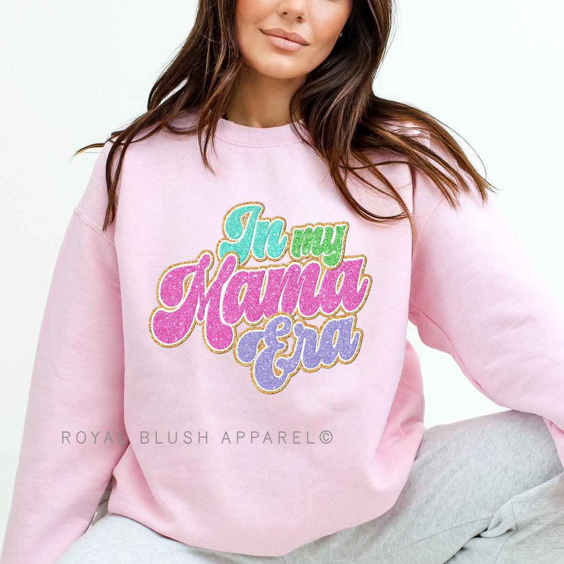 Sweat-shirt Floral Mama