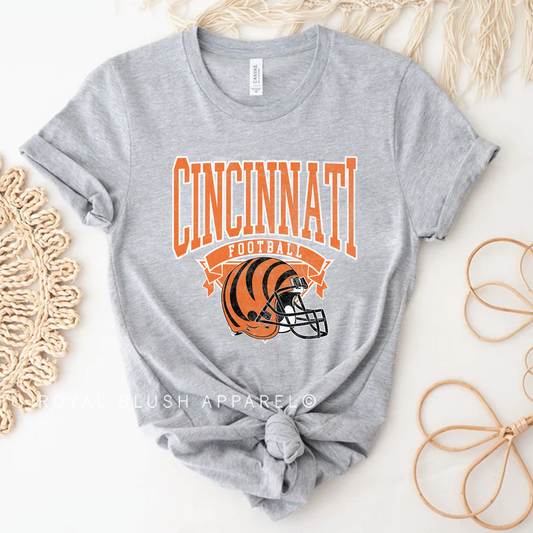 Cincinnati Football Relaxed Unisex T-shirt