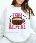 Team Halftime Faux Sequin graphic sweatshirt