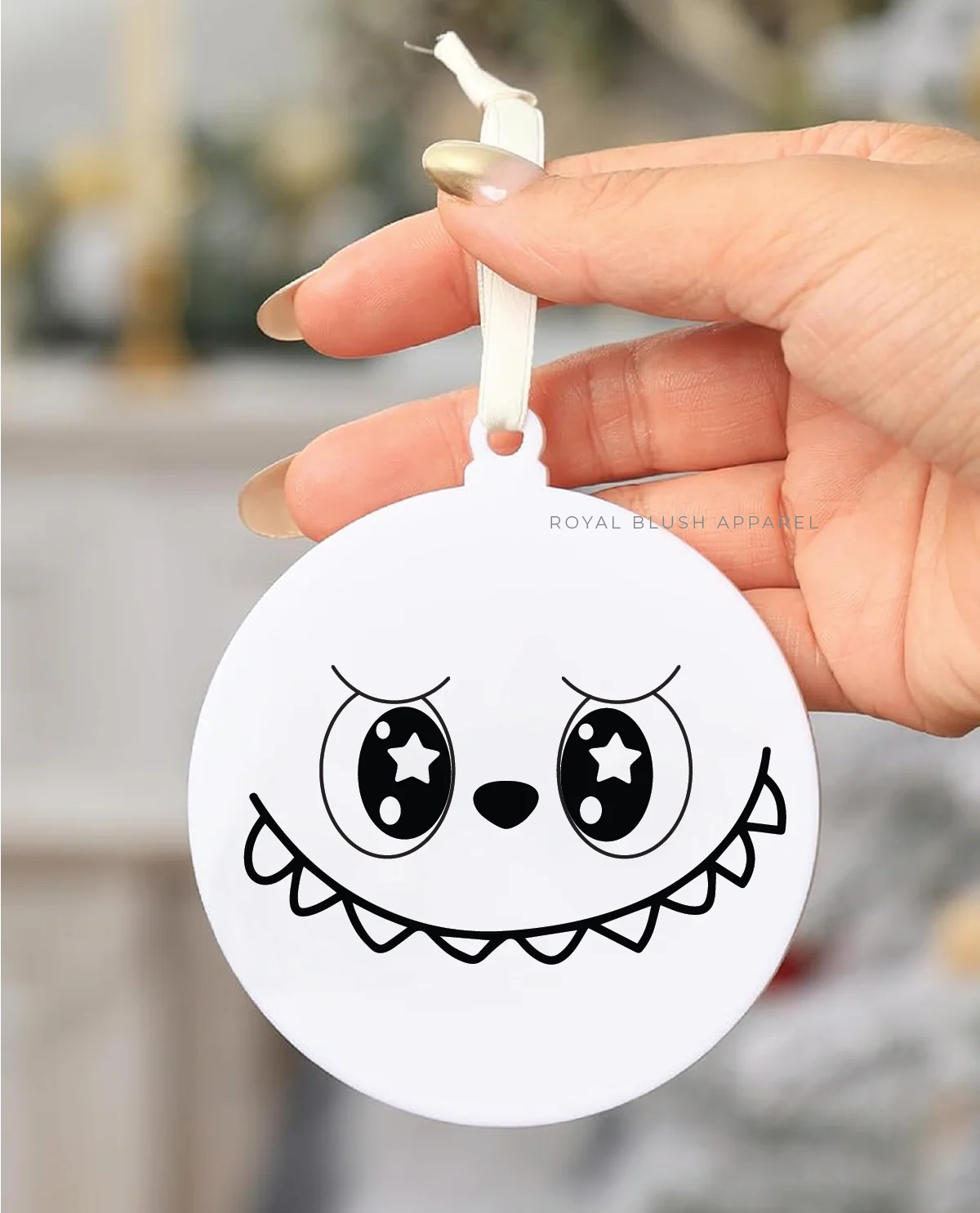 Baby Face Acrylic Ornament