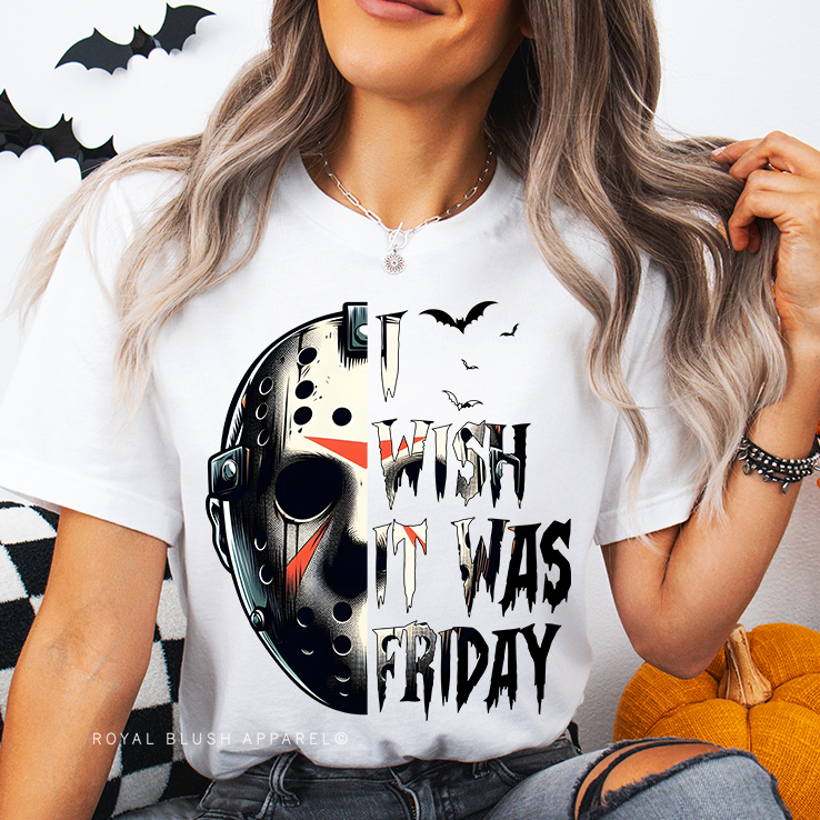 I Wish It Was Friday Relaxed Unisex T-shirt