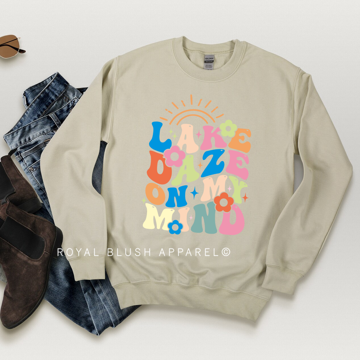 Lake Daze sur mon esprit Sweatshirt