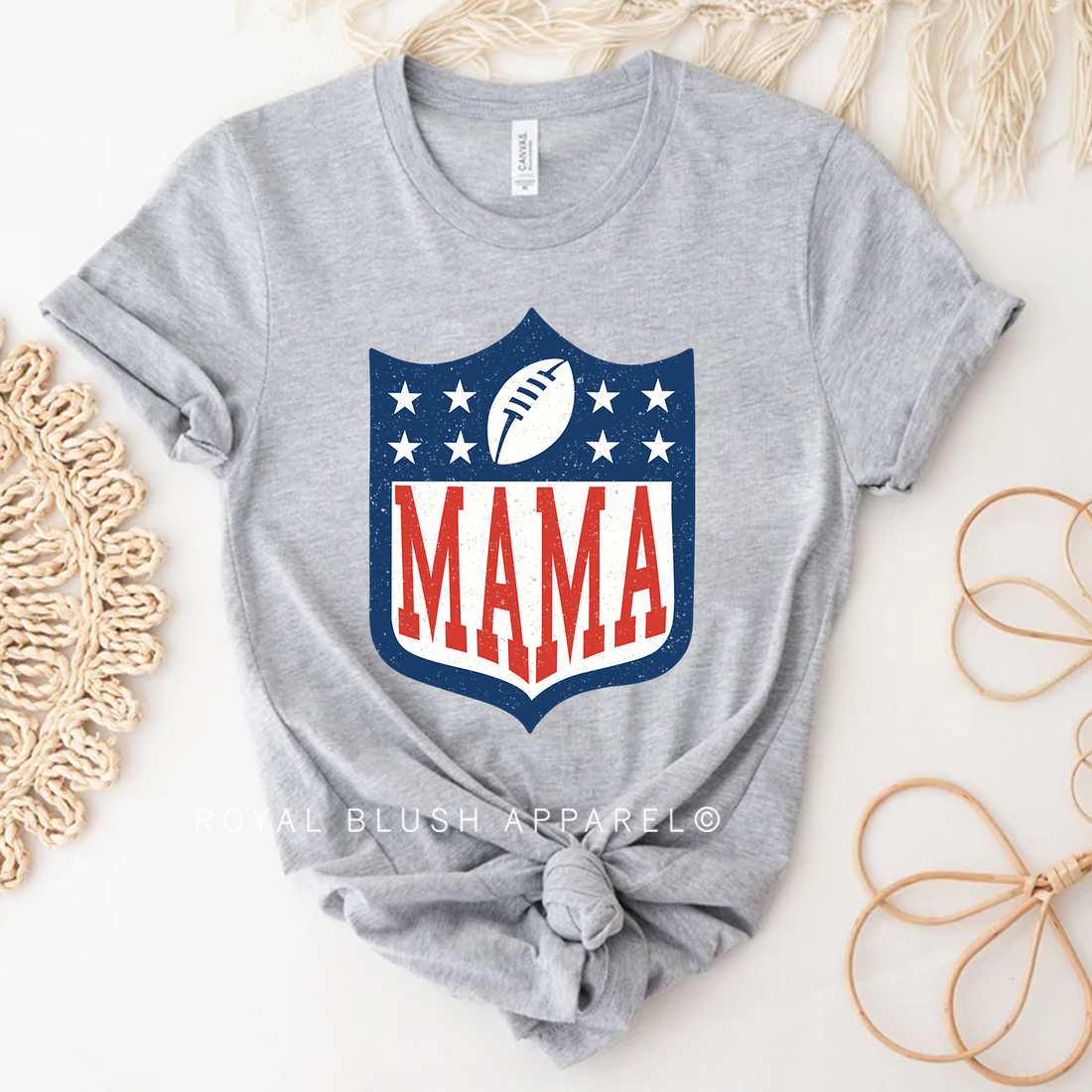 Stars Mama X3 T-shirt unisexe décontracté