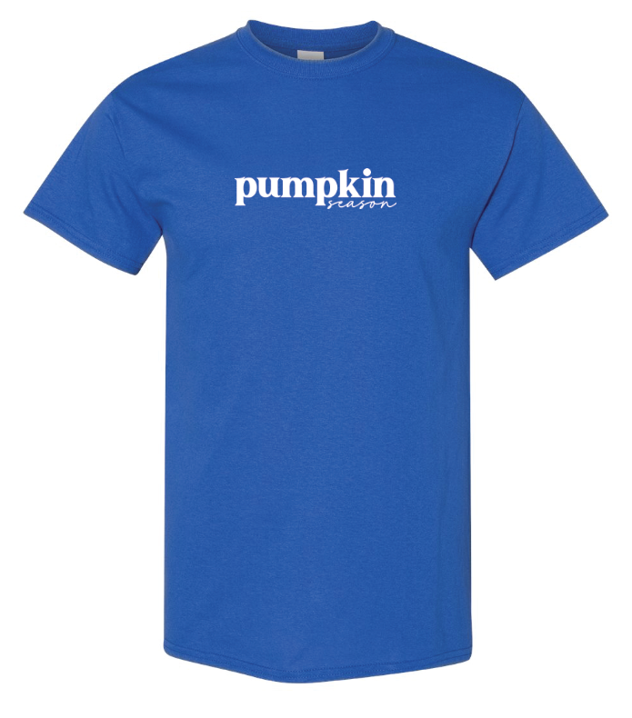 Pumpkin Season -SMALL ROYAL BLUE UNISEX