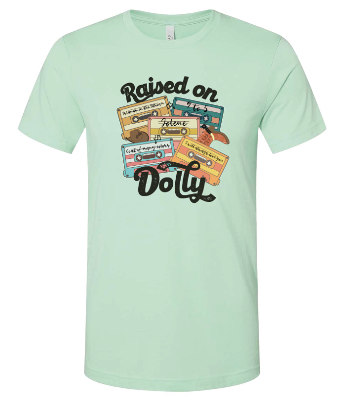 Raised On Dolly - MEDIUM MINT RELAXED UNISEX DEFECTIVE