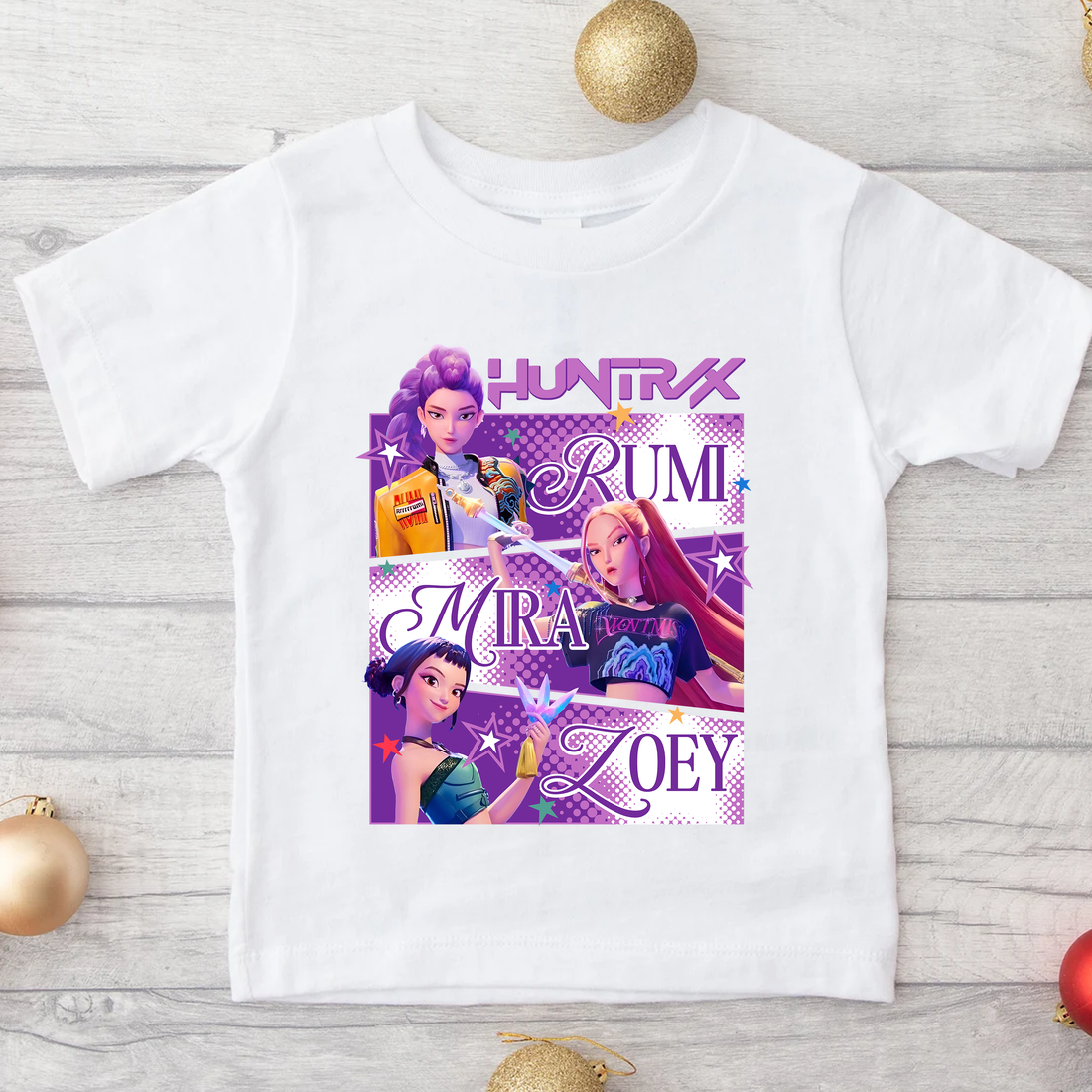 Purple Huntrix Toddler &amp; Youth T-Shirt