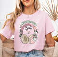 Audiobook Girlie graphic T-shirt