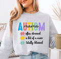 Autism Mama mama sweatshirt
