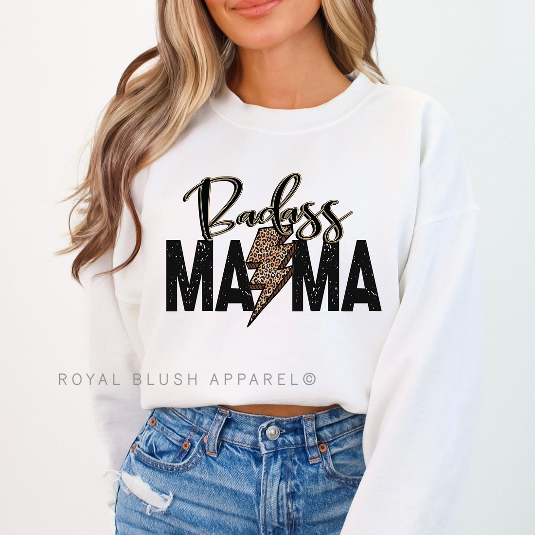 Sweat-shirt Badass Mama