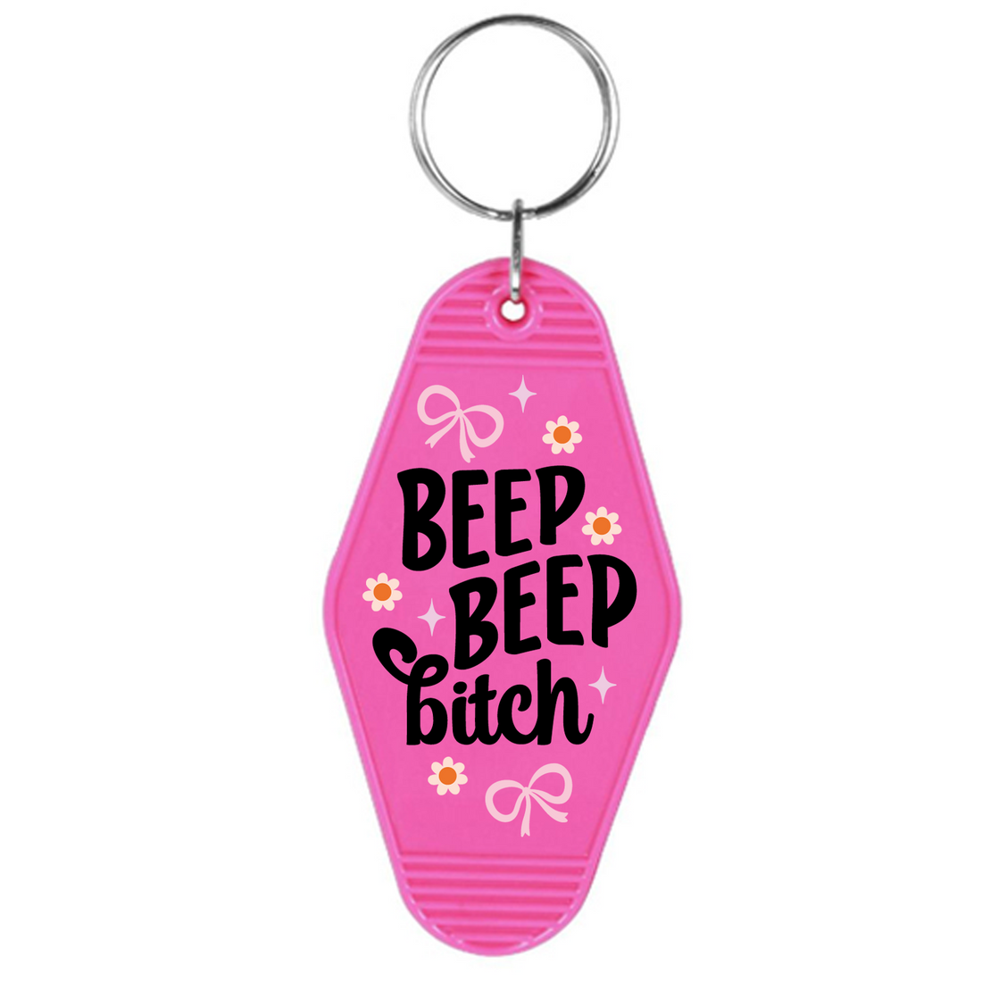 Beep Beep Bitch Motel Keychain