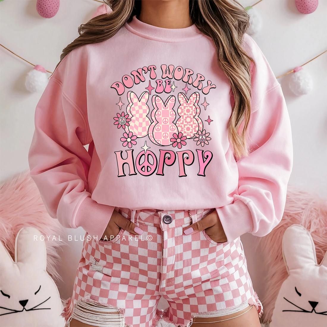 Ne vous inquiétez pas être un sweat-shirt houblonné