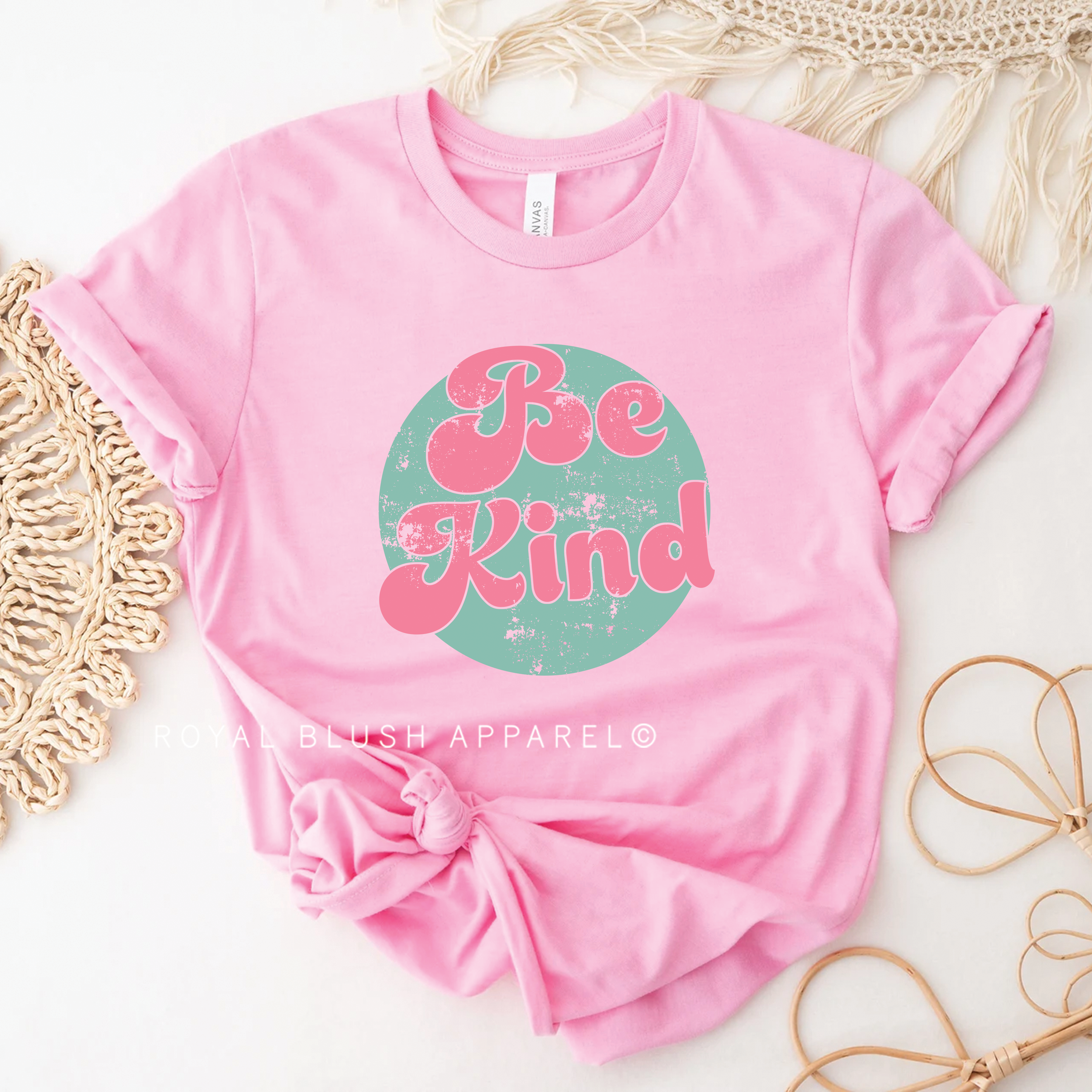 Circle Be Kind Relaxed Unisex T-shirt