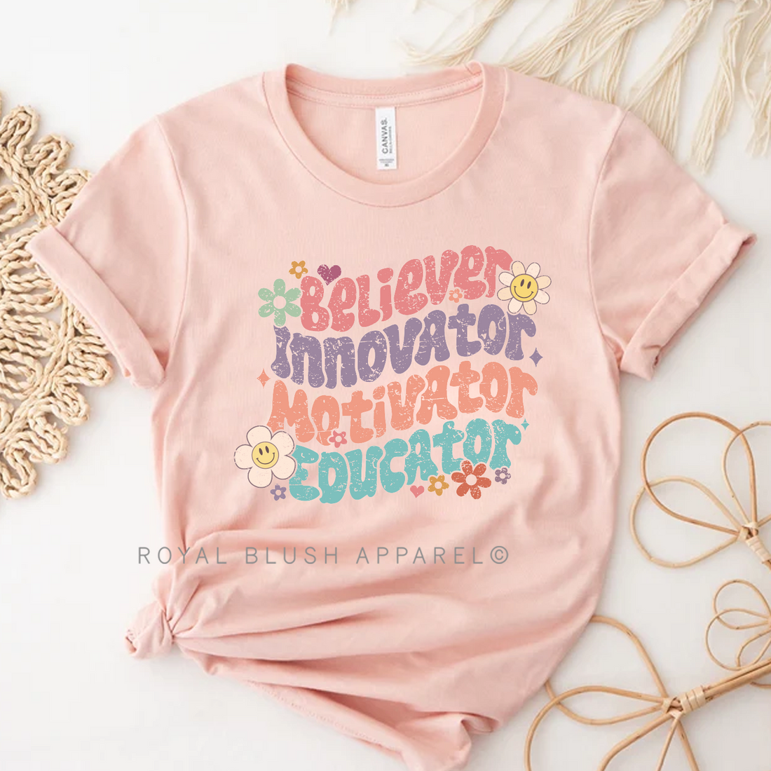 Croyant Innovateur Motivateur Éducateur Décontracté Unisexe T-shirt