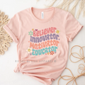 Believer Innovator Motivator Educator teacher T-shirt