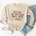 Bruh Did You Even Show Your Work graphic sweatshirt