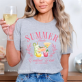 Summer Cocktail Club graphic T-shirt