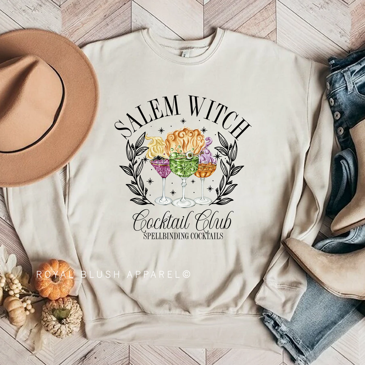 Cocktail Club Babe graphic sweatshirt
