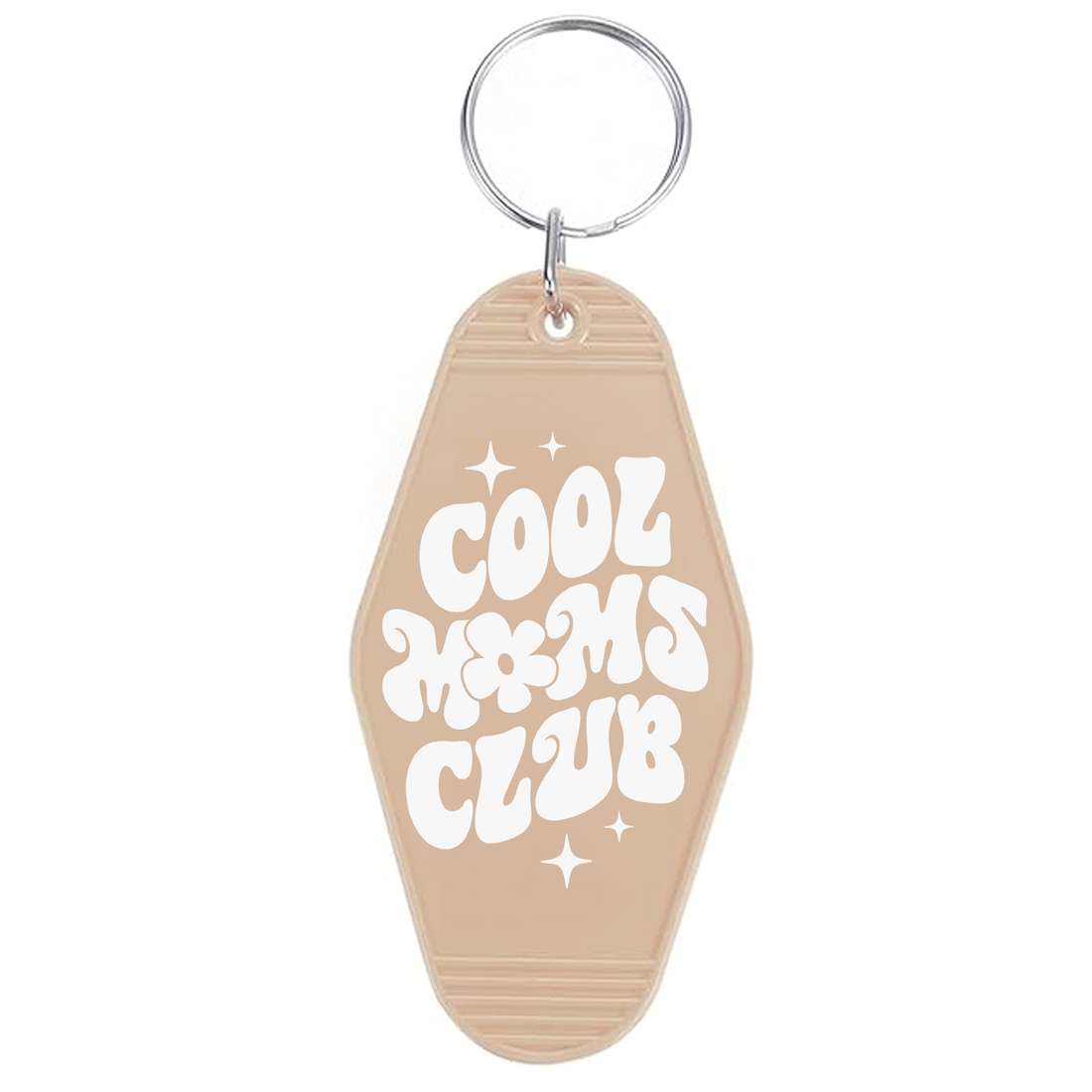Cool Moms Club Motel Keychain