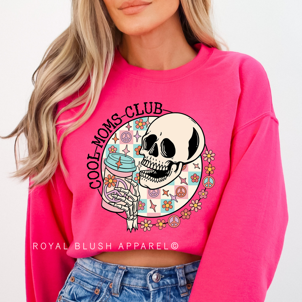 Cool Moms Club graphic sweatshirt