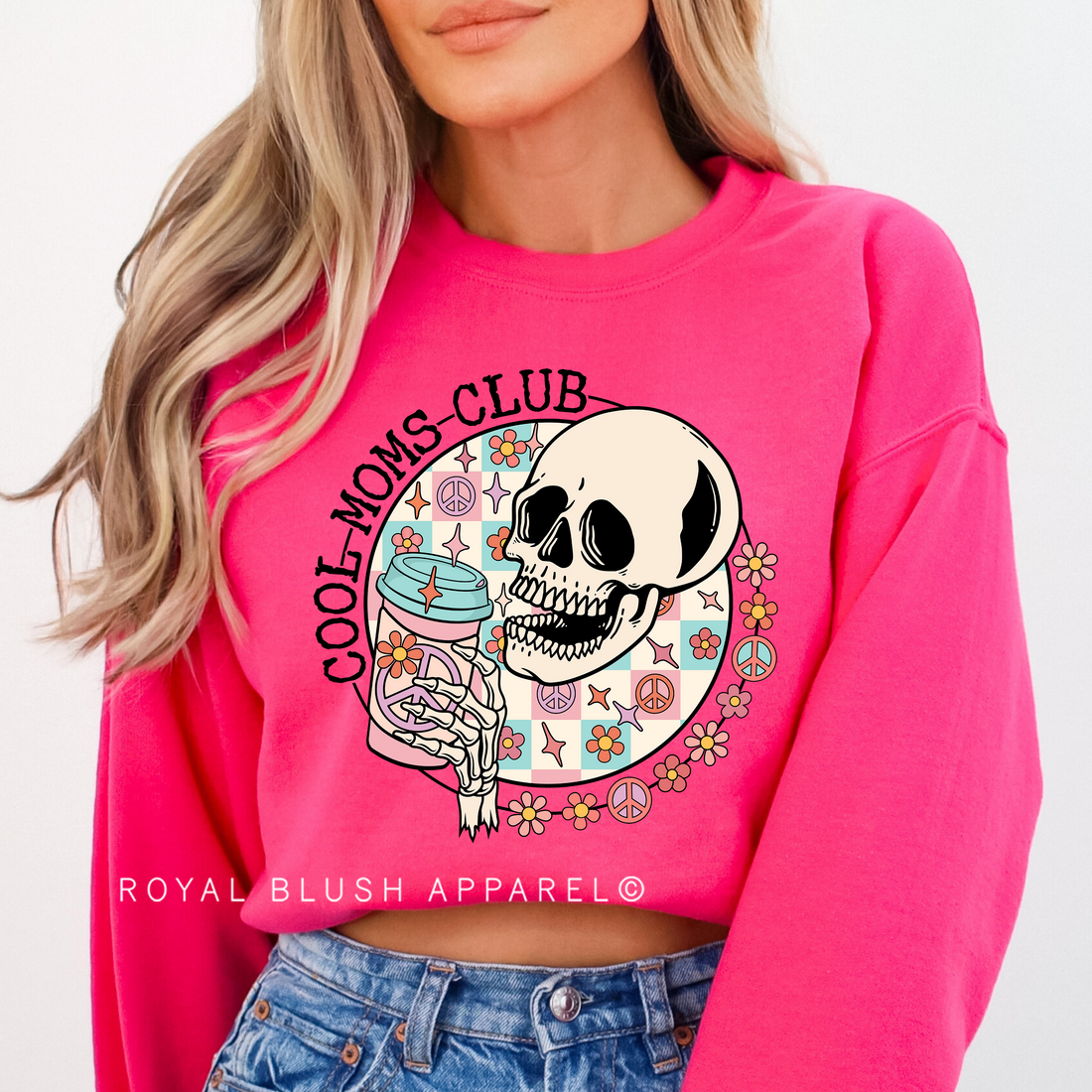 Sweat-shirt Cool Moms Club