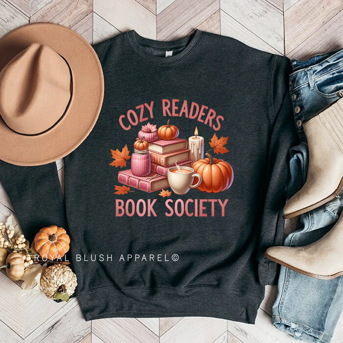 Cozy Readers Book Society Babe bookish sweatshirt