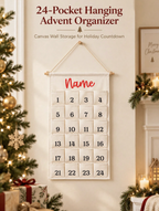 Personalized Hanging Advent Calendar