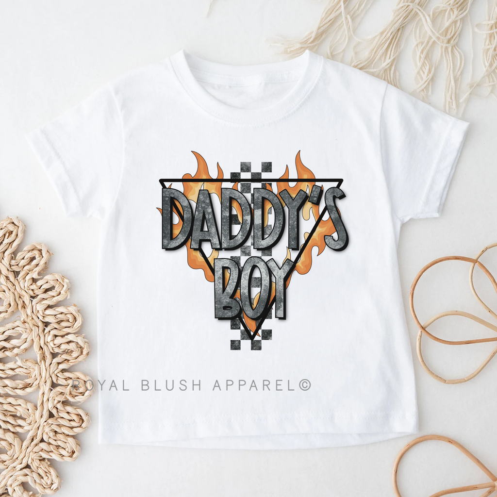 Daddy's Boy Fire Baby & youth T-shirt