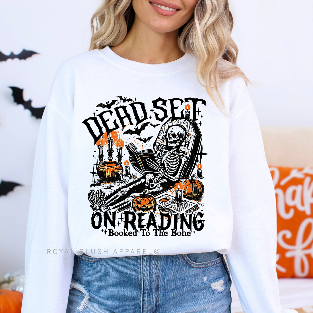 Dead Set On Reading Sweatshirt