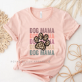 Leopard Dog Mama mama T-shirt