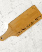 Eat Cheese & Brie Happy cutting board
