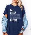 Eat. Sleep. Take Kids To Sports Relaxed Unisex youth T-shirt