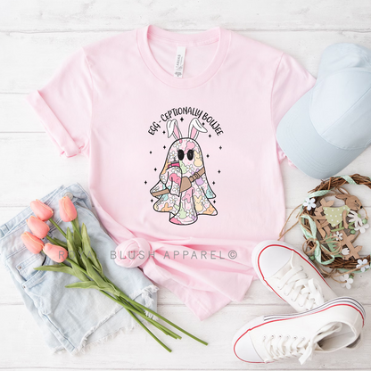 Egg-Ceptionally Boujee Relaxed Unisex T-shirt