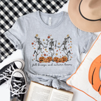 Fall Breeze And Autumn Breeze graphic T-shirt mockup.