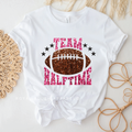 Team Halftime Faux Sequin graphic T-shirt