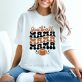 Football Mama mama T-shirt