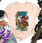 Freddy Flakes graphic T-shirt mockup