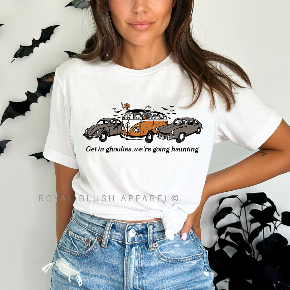 Get In Ghoulies Relaxed Unisex T-shirt