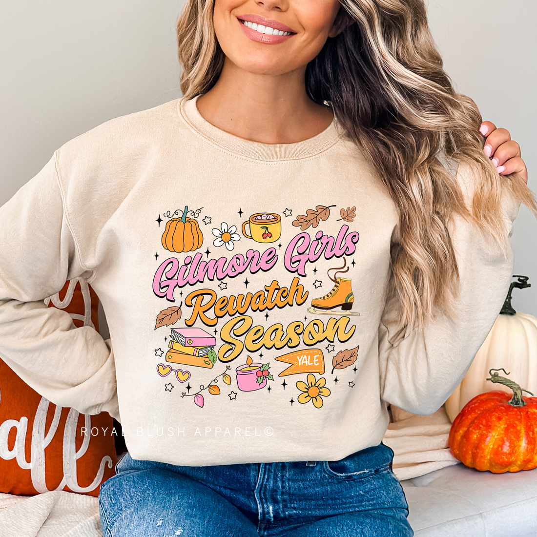 Gilmore Girls Rewatch Season Sweatshirt