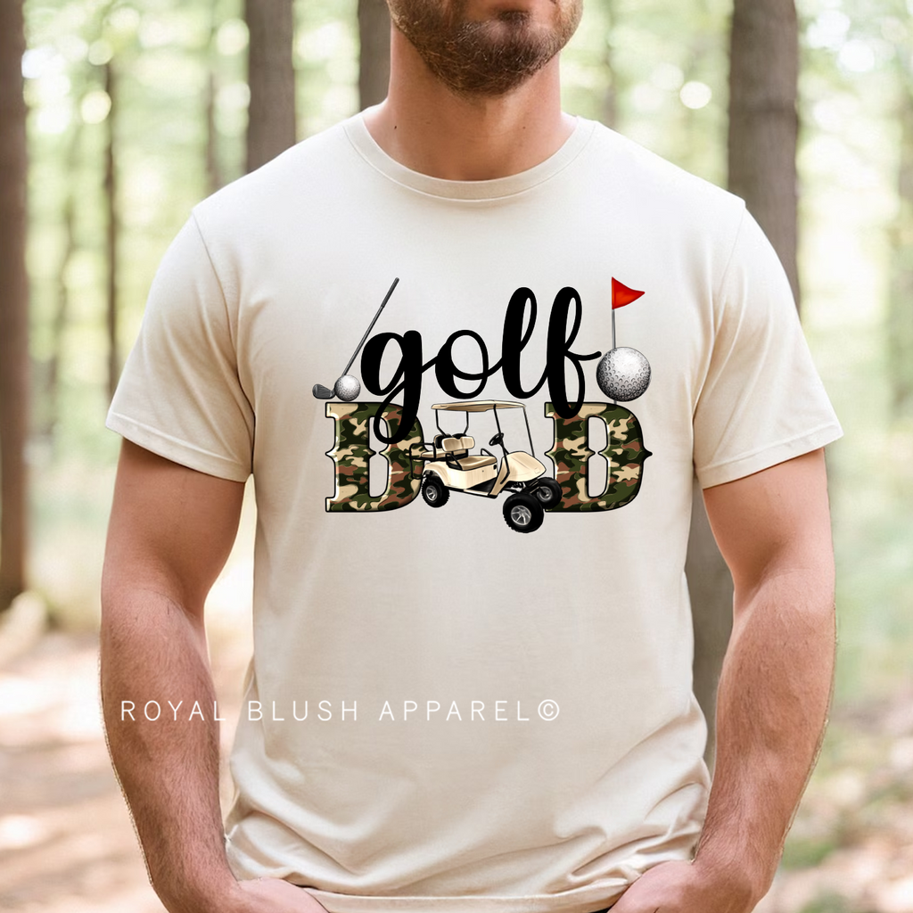 Golf Dad dad T-shirt