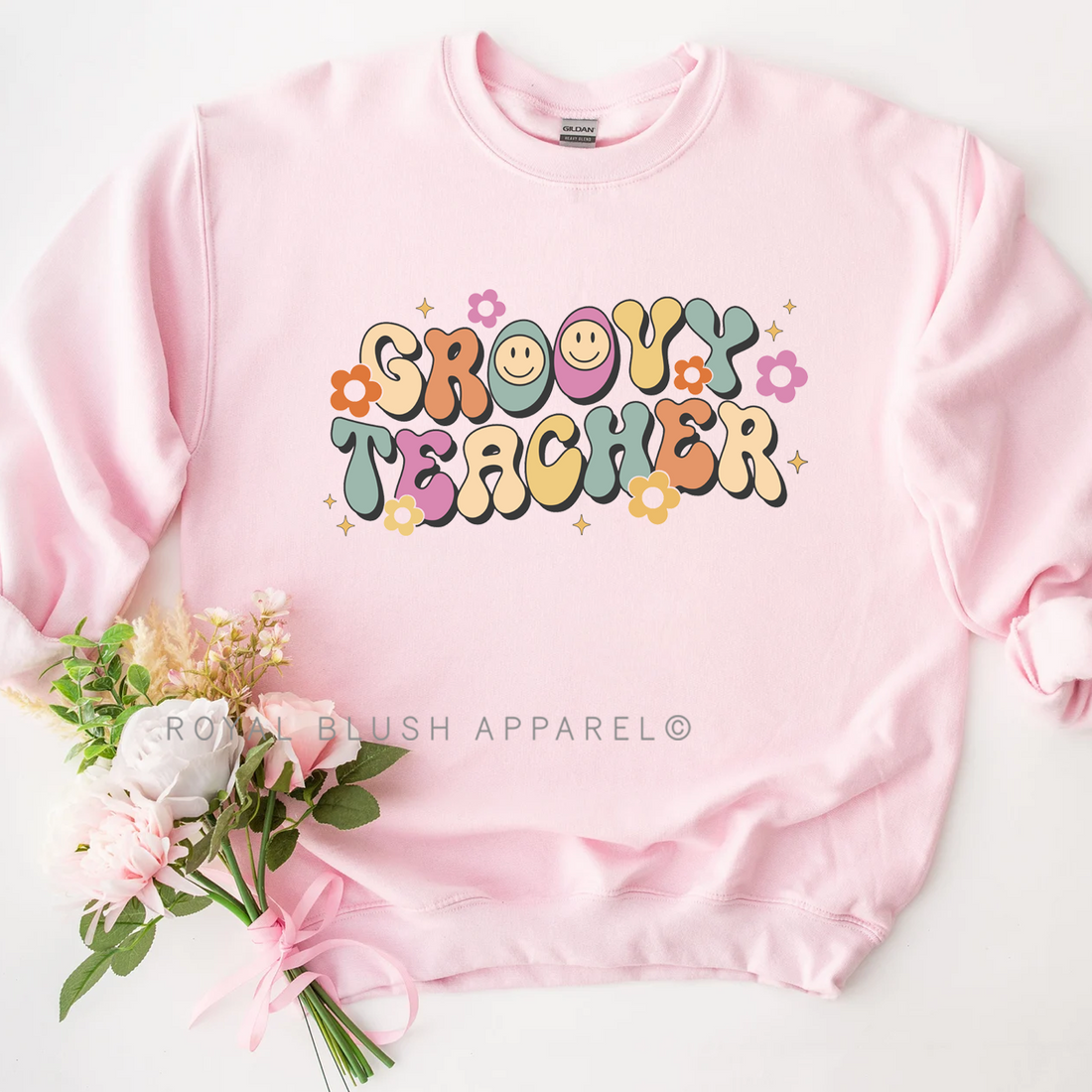 Groovy Teacher Sweatshirt