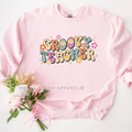 Groovy Teacher teacher sweatshirt