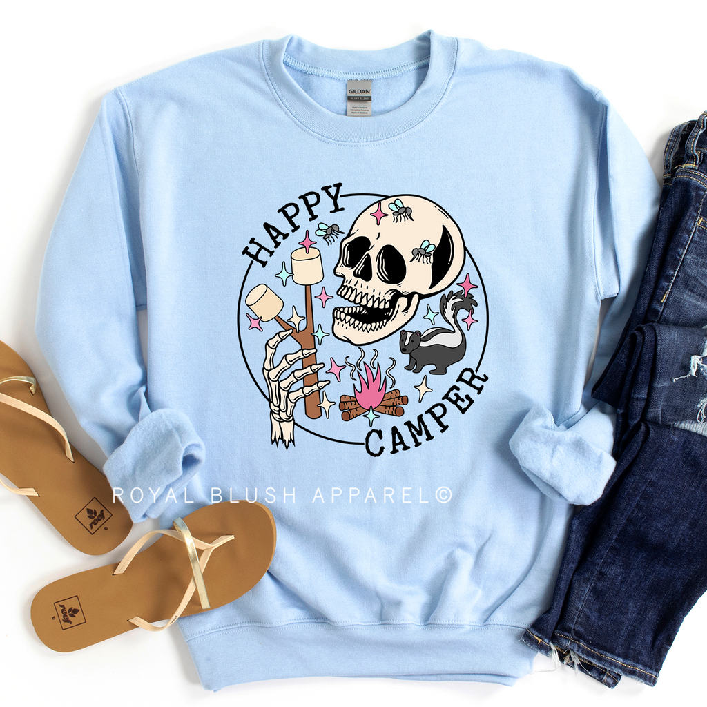 Happy Camper graphic sweatshirt