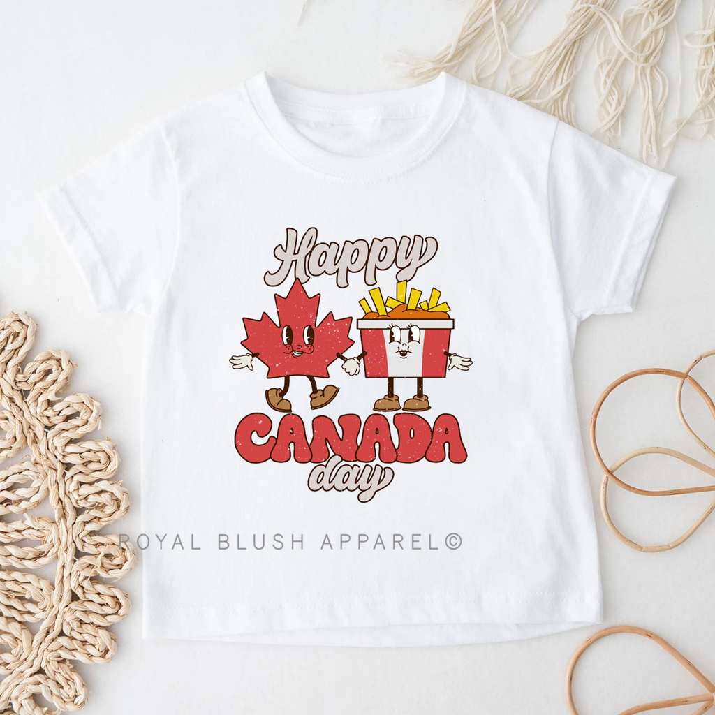 Happy Canada Day youth T-shirt