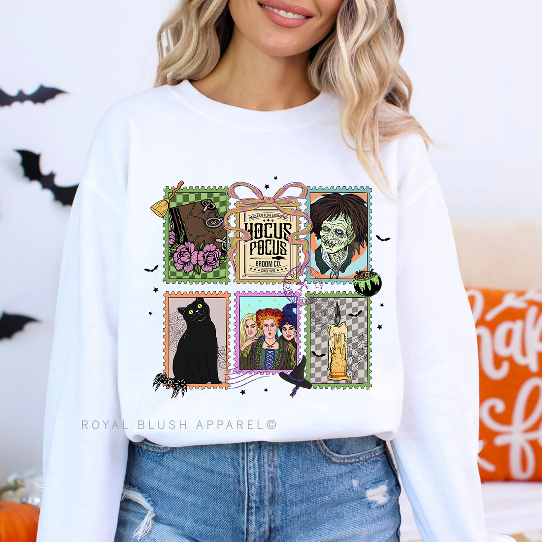 Hocus Pocus Stamps Sweatshirt